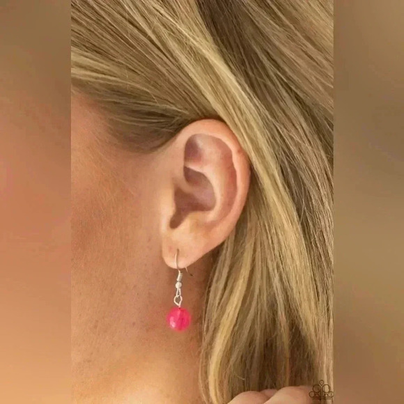 Trending Tropicana- Pink Necklace - Picture 3 of 9